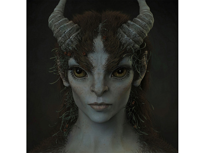 Fantasy Creature 3d character design concept art digital sculpting illustration zbrush