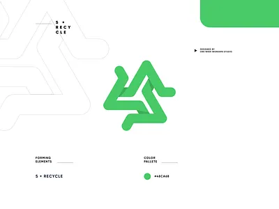 S + RECYCLE LOGO app branding design designs icon illustration logo ui ux vector