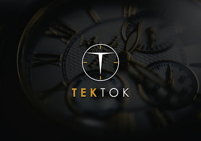 TEKTOK app branding design illustration logo typography vector