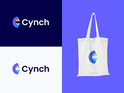 Cynch Logo abstract brand identity c logo colorful creative logo ecommerce flat icon letter mark logo design logo design concept logomaker logotype minimal modern modernlogo startup