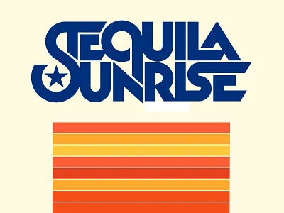 Another Tequila Sunrise 70s 80s astros baseball houston lettering logotype lubalin mlb old school retro retro lettering retro type seventies sports sun tequila sunrise texas type typography
