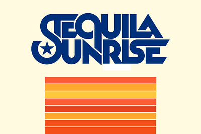 Another Tequila Sunrise 70s 80s astros baseball houston lettering logotype lubalin mlb old school retro retro lettering retro type seventies sports sun tequila sunrise texas type typography