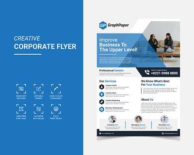 Creative Corporate Flyer Template 2022 flyer design 2022 flyers business flyer template business flyers corporate branding corporate flyer design corporate flyers corporate identity creative flyer design creative flyers digital marketing flyer flyer design flyers freepik minimal flyer poster design print design professional flyer trendy flyer vector