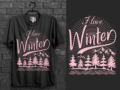 Winter T Shirt Design branding branding shirts branding t shirts custom t shirts custom t shirts online custom text shirt design illustration t shirt design ideas typography design typography shirts typography t shirts vintage vintage t shirts winter t shirt design