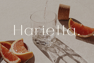 Harietta - Semi-Geometric Clean Sans aesthetics branding creative market font graphic design logo design minimal sans serif type design typeface typography web design