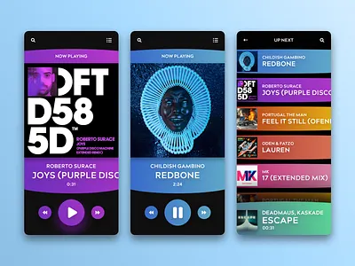 Music Player Mobile App 009 app daily ui daily ui challenge design mobile app music player product design ui ui ux ui design user experience user interface ux