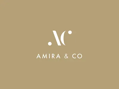 Amira & Co LOGO Design branding design graphic design logo