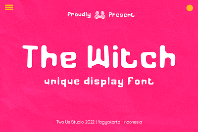 FREE DOWNLOAD!!! THE WITCH - UNIQUE DISPLAY FONT bold dark displayfont font haloween letter lettering posterfont rough scary strong stylish typeface typography unique