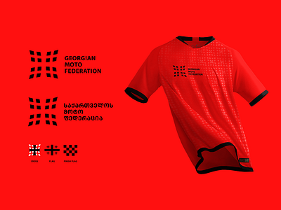 Georgian Moto Federation (unused) branding concept creative design georgian moto federation gmf logo simple