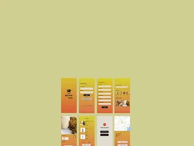 The alle mayor food app app design graphic design ui ux