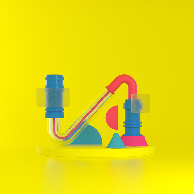 Day 11 - letter И и 3d design lettering