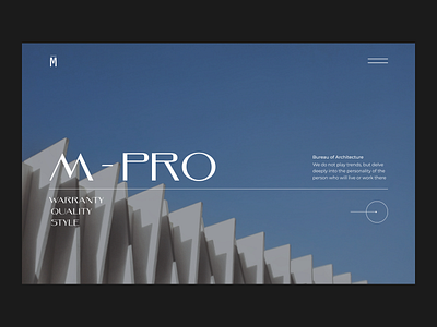 Bureau of Architecture branding bureau design ui ux web