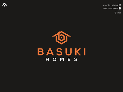 BASUKI HOMES app branding design icon illustration letter logo minimal ui vector