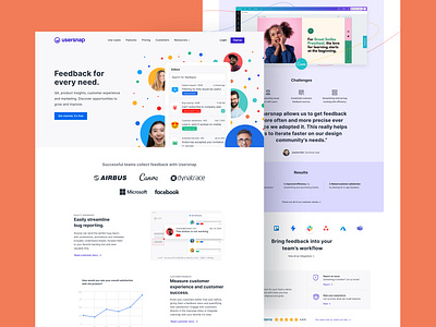 Website : Use case page casestudy landing landingpage ui web website
