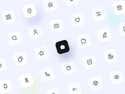 Icons Set branding design icon design icons illustration interface mobile app ui ui deisgn uiux ux ux design web design