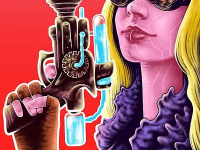 Lethal Woman crypto art foundation nft nft artwork nft collection nft collector nftart nfts sebrodbrick