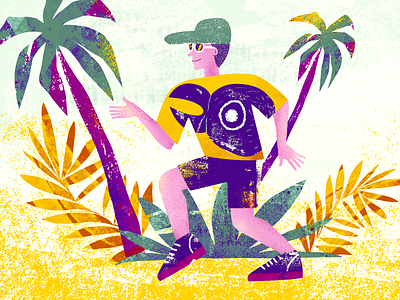 Sunset Dance character character design character illustration illustration