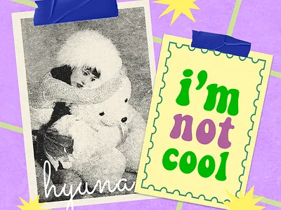 Hyuna's Comeback composition cute fashion graphic design hyuna kpop layout social media trendy