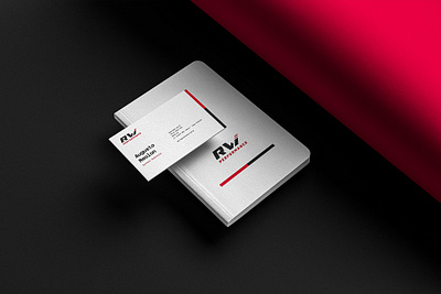 RW Performance brand branding design graphic design layout logo mockup