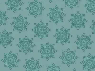 Pique Mandalas Pattern branding design designer graphic design green green mint illustration illustrator logo logotype mandalas minimal nature pattern pique mandalas vector