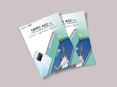 OPPO-FLYER-PROMOTION branding corporate flyer design flyer graphic design illustration mobile launching oppo flyer oppo mobile vector