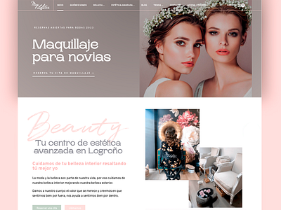 Advanced Aesthetic Center website aesthetic aesthetic treatments beauty center belleza centro de estetica ecommerce pedicure spain