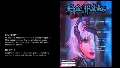 Concept Magazine Cover