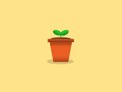 cute sprout design graphic design illustration vector