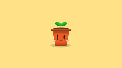 cute sprout 2 design graphic design illustration vector