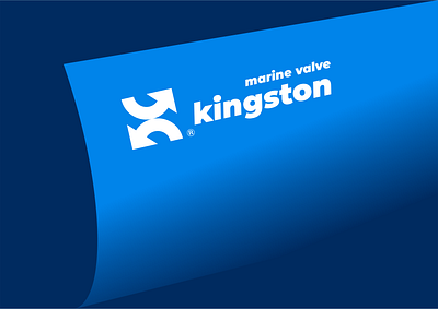 Marine valve design icon illustration logo typography логотип
