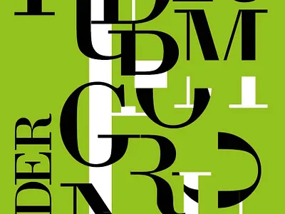 Underground design graphic design typography