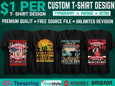 Custom T-Shirt Design Bundle awesome t shirt best bulk offer best t shirt best t shirt 2022 bulk t shirt creative t shirt custom t shirt graphic design logo t shirt pod t shirt t shirt design trendy t shirt tsd fahad typography t shirt unique t shirt design