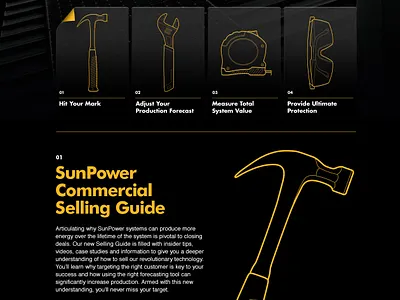 Sunpower promo landing page branding landing page product design ui design ux design