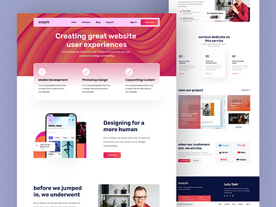 Creating Great Website Design branding creating website design digital landingpage illustration landingpage logo markting minimal uidesign uiux uiux design user experience webdesign