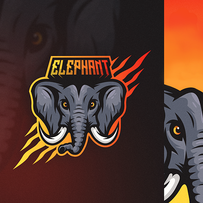 Elephant Gaming Mascot Logo Design branding design detailed digital art drawing elephant elephant gaming logo elephant mascot logo elephants esport logo esports logo illustration logo mascot logo vector vector illustration