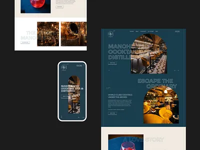 Three Little Words: Homepage design home landing page typography ui user interface ux web