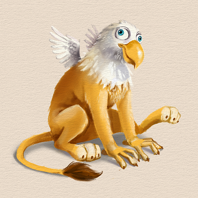 Griffin. alice in wonderland animal animals art character design children illustrations creative illustration cute illustration digital art digital illustration drawing illustration illustration art illustrations illustrator kids illustration lewis carroll алиса в стране чудес грифон льюисс кэролл