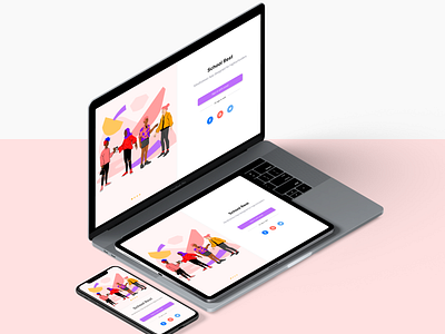 Onboarding Design mobile design onboarding responsive tablet design ui