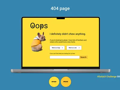 404 Page 404error 404page app appdesign branding dailyui dailyuichallenge design ui webdesign