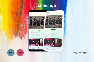 Music Player app appdesign branding dailyui dailyuichallenge figma musiccontrol musicplayer ui