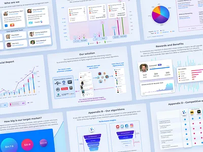 Raters Pitch Deck branding design illustration pitch deck presentation uiux web