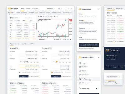 C3 Exchange • UI redesign #1 crypto exchange responsive ui uidesign