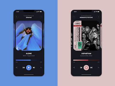 Daily UI 009: Music Player app apple music daily ui daily ui 009 daily ui 9 dailyui dailyui 009 design graphic design music player music player design music player ui music player uiux spotify ui user interface ux
