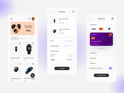 Mobile Checkout app mobile design ux