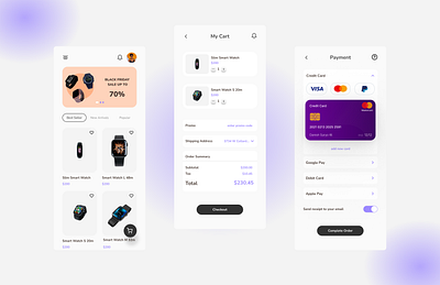Mobile Checkout app mobile design ux