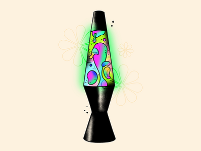 I - iMovie circa 1970 36daysoftype i lava lamp tattoo inspired