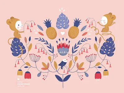 The dream character design design digital digital art digital illustration digital painting draw flora illustration illustration photoshop procreate