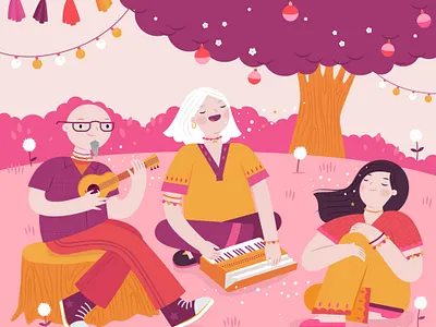 Sangita character design design digital digital art digital illustration digital painting draw illustration illustrator vector