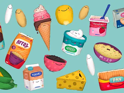 Maket character design design digital digital art digital illustration digital painting draw food illustration illustration photoshop procreate