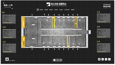 3D Crane operation system 3d ui visualization website